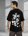 Shop Men's Black Hunter X Hunter Graphic Printed Oversized T-shirt-Front