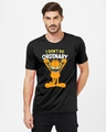 Shop Men's Black I Don't Do Ordinary Graphic Printed T-shirt-Front