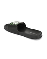 Shop Men's Black Immortal demigod Printed Velcro Sliders-Full