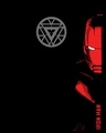 Shop Men's Black Iron Face (AVL) Graphic Printed T-shirt-Full