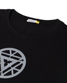 Shop Men's Black Iron Man Arc Reactor T-shirt