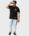 Shop Men's Black Itachi Moment Graphic Printed Plus Size T-shirt-Full