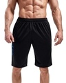 Shop Men's Black JC Run Typography Slim Fit Shorts-Front