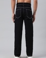 Shop Men's Black Relaxed Fit Jeans-Full