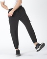 Shop Men's Black Joggers-Front