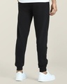 Shop Men's Black Joggers-Full