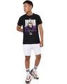 Shop Men's Black Joker's Town Graphic Printed T-shirt-Full