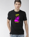 Shop Men's Black Juice Wrld Die Young Graphic Printed Cotton T-shirt-Front