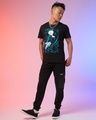 Shop Men's Black Jujutsu Master Graphic Printed T-shirt-Full