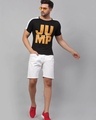 Shop Men's Black Jump Typography Slim Fit T-shirt