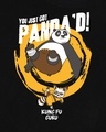 Shop Men's Black Just Got Pandad Graphic Printed Oversized Sweatshirt