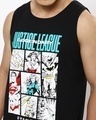 Shop Men's Black Justice League Graphic Printed Vest