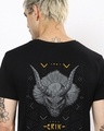 Shop Men's Black Killmonger Graphic Printed T-shirt