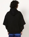 Shop Men's Black Layered Sleeve Oversized Hoodie-Design