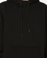 Shop Men's Black Layered Sleeve Oversized Hoodie