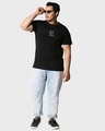 Shop Men's Black Legend Jiraya Graphic Printed Plus Size T-shirt-Design