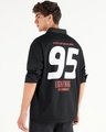 Shop Men's Black LMQ Typography Oversized Shirt-Design
