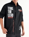 Shop Men's Black LMQ Typography Oversized Shirt
