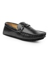 Shop Men's Black Loafers-Front