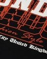 Shop Men's Black London Typography Oversized T-shirt