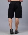 Shop Men's Black Loose Comfort Fit Cargo Shorts-Design
