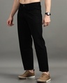 Shop Men's Black Loose Comfort Fit Jeans-Design