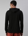 Shop Men's Black Loose Fit Printed Hoodie T-shirt-Design