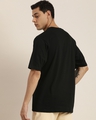 Shop Men's Black Los Angeles Graphic Printed Oversized T-shirt-Design