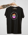 Shop Men's Black Love Is Love Graphic Printed T-shirt-Design