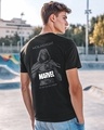 Shop Men's Black Marvel Moon Knight Graphic Printed T-shirt-Front