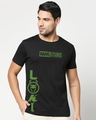 Shop Men's Black Marvel Studios (AVL) Typography T-shirt-Front