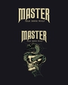 Shop Men's Black Master 88 Graphic Printed Oversized T-shirt