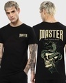 Shop Men's Black Master Graphic Printed T-shirt-Front