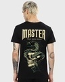 Shop Men's Black Master Graphic Printed T-shirt-Design