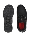 Shop Men's Black Mesh Sports Shoes-Full