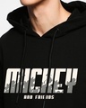 Shop Men's Black Mickey N Friends Graphic Printed Hoodies