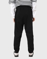 Shop Men's Black Minion M Badge Printed Oversized Joggers-Full