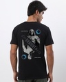 Shop Men's Black Moon Knight X Mr. Knight Back Graphic Printed T-shirt-Design