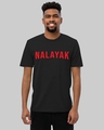 Shop Men's Black Nalayak Typography T-shirt-Front
