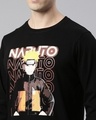 Shop Men's Black Naruto Shippuden Naruto Uzumaki Graphic Printed T-shirt