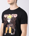 Shop Men's Black Anime Naruto Uzumaki Graphic Printed T-shirt