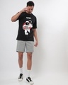 Shop Men's Black NASA Astronaut Graphic Printed Oversized T-shirt-Full