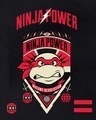 Shop Men's Black Ninja Power Graphic Printed Square Fit Vest