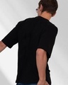 Shop Men's Black Nirvana Graphic Printed Oversized T-shirt-Design