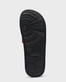 Shop Men's Black No Good Deadpool Printed Velcro Sliders-Full