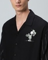 Shop Men's Black Nuts Graphic Printed Super Loose Fit Shirt