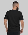 Shop Men's Black Oasis Typography T-shirt-Design