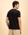 Shop Men's Black On The Face Graphic Printed T-shirt-Full
