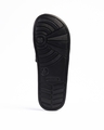 Shop Men's Black One Piece Printed Velcro Sliders-Full