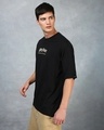 Shop Men's Black Order Of The Phoenix Graphic Printed Oversized T-shirt-Full